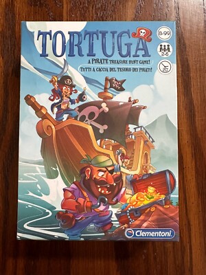 TORTUGA - A Pirate Treasure Hunt Card Game for 2-6 Players by Clementoni