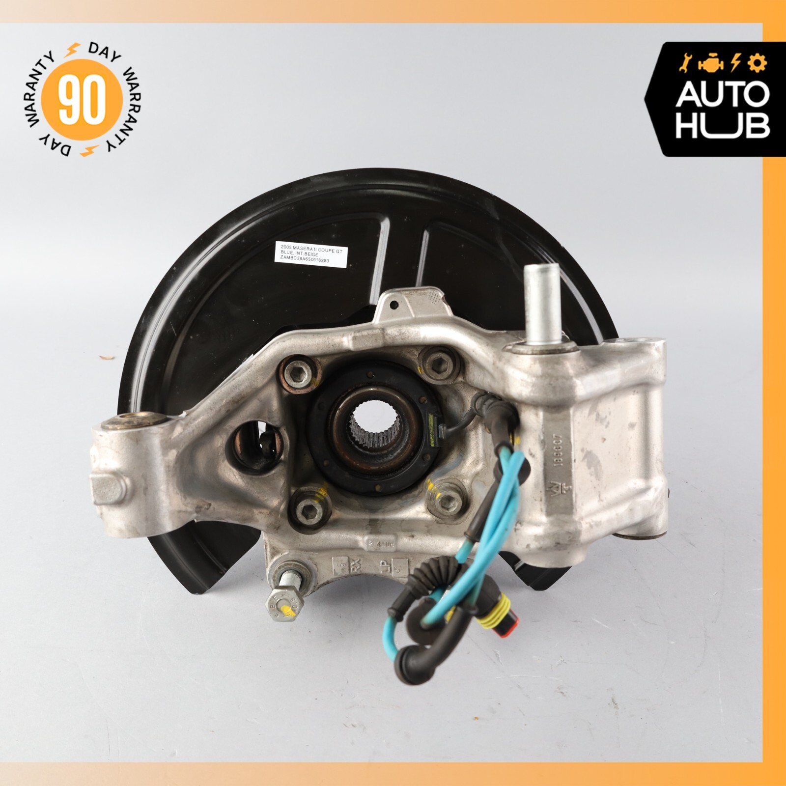 06-07 Maserati M138 Coupe GT 4200 Rear Left Side Spindle Knuckle Hub OEM 67k
