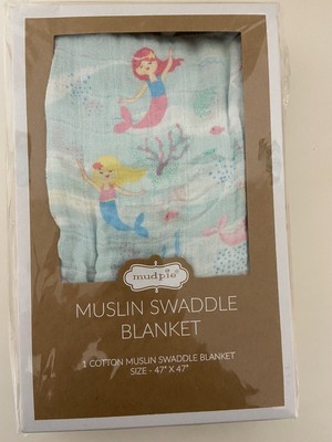 mermaid muslin blanket