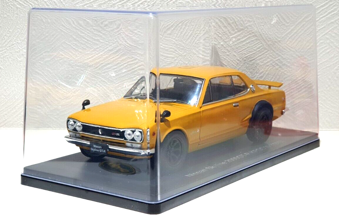 1/24 Hachette 1970 NISSAN SKYLINE 2000 GT-R KPGC10 w/Case