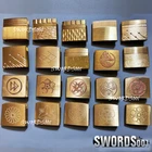 Brass Habaki Collar For Japanese Samurai Sword Katana Blade