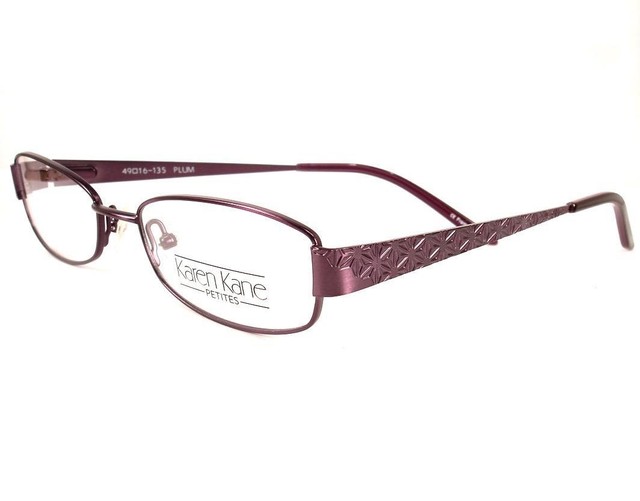 Karen Kane Petite Eyeglasses Garland Plum Women 4916135 Frame Plastic