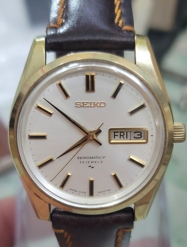 RELOJ AUTOMÁTICO PARA HOMBRES VINTAGE SEIKO SEIKOMATIC-P 33J 5106 SGP - Imagen 4 de 15