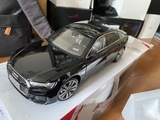 Audi A6L black minicar 1/18