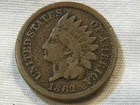 1862 indian head cent old  US coin