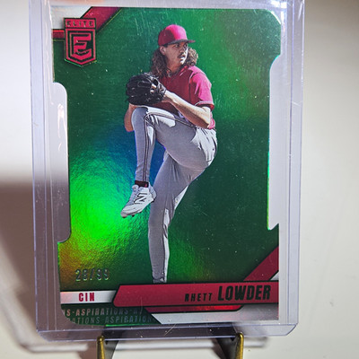 Panini 2026 Donruss Elite Aspirations Rhett Lowder Reds #83 28/99
