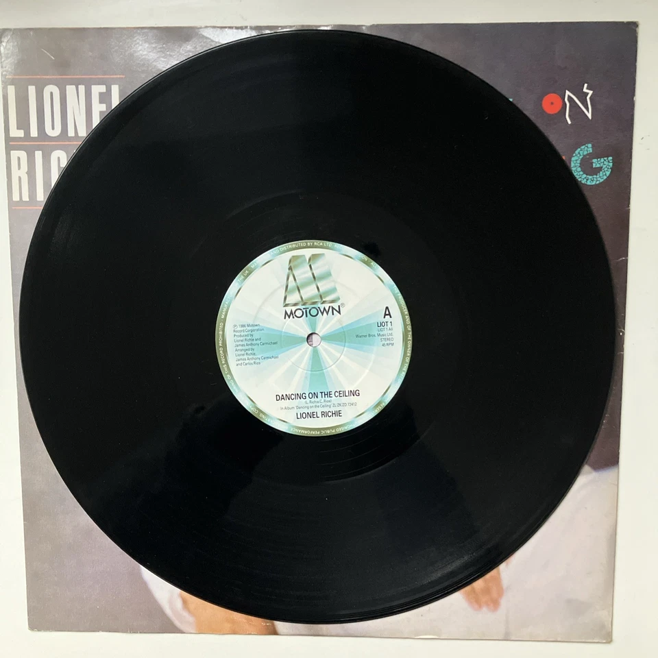Lionel Richie - Dancing On The Ceiling (12", Single) Vinyl - Image 3 of 4