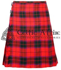 Scottish Rose Tartan 8 Yard Scottish Kilt - Made to Order By Celtic Attire