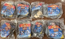 COMPLETE Disney Mulan McDonald's 8 Happy Meal Toys NEW SEALED 8 packs 9 toys