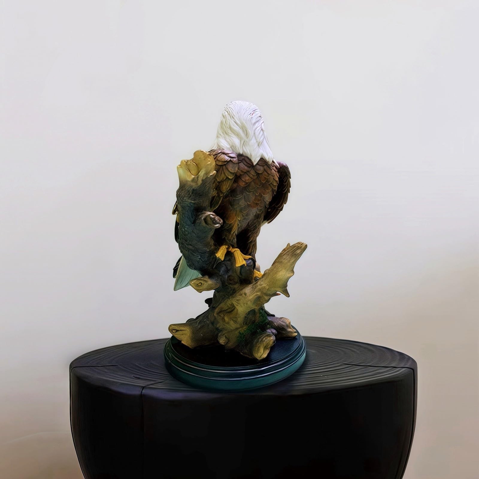 13 Inch Eagle Statue - Handcrafted Bald Eagle, Outdoor Decorations for Yard, ... thumbnail 6