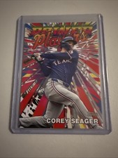 2025 Topps Series 1 Celebration - Corey Seager Power Players #PP-25 Rangers