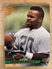 1993 Topps Stadium Club Natrone Means RC #21 San Diego Chargers