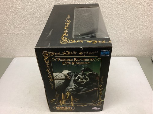 WORLD OF WARCRAFT PANDAREN BREWMASTER deluxe collector figure ng4301 - Picture 2 of 6