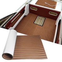 Boot Yacht EVA Teak Selbstklebende Schaumstoff Rutschfeste Matte Marine Teppich