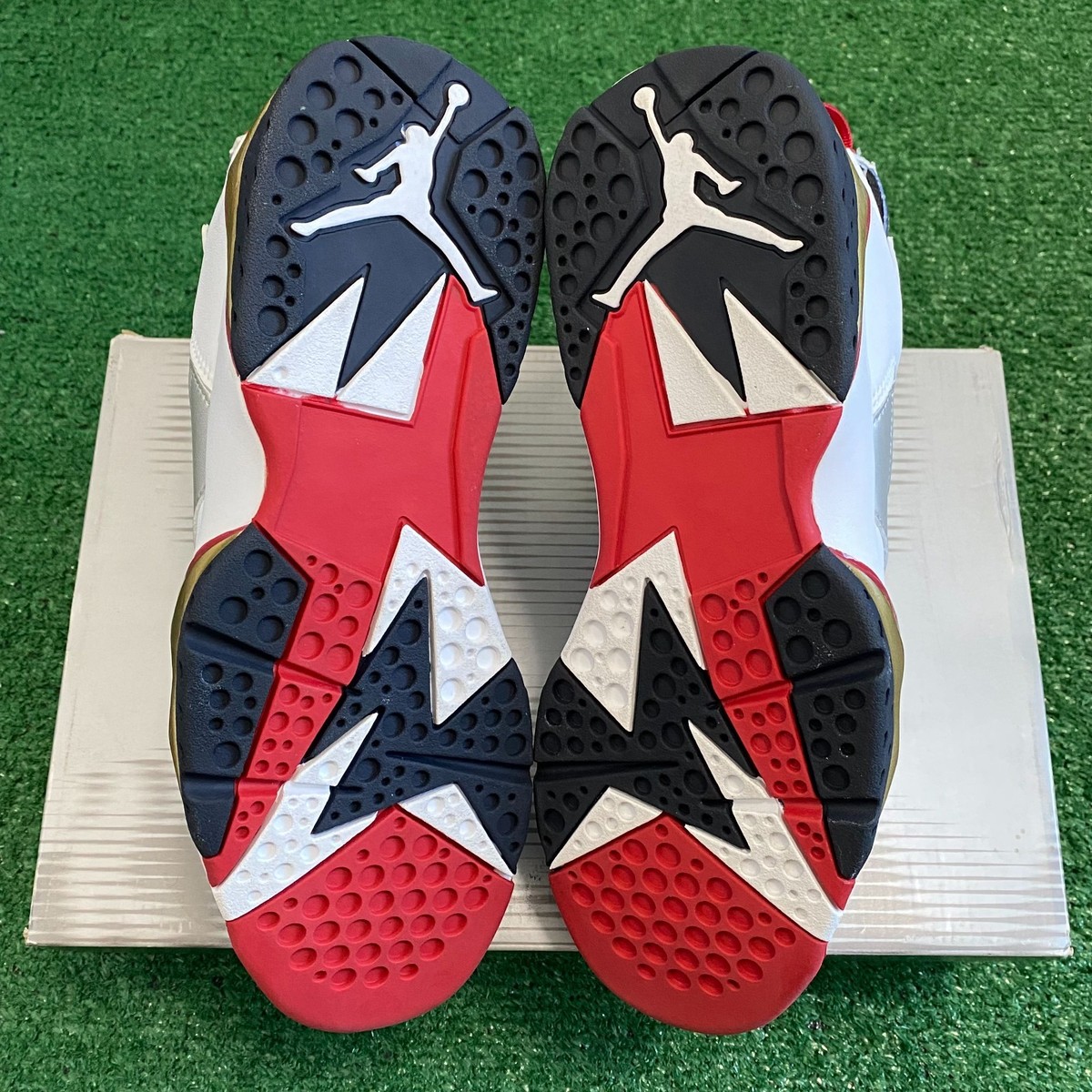 Size 10 - Air Jordan 7 Retro 2004 Olympic Sneakers Mens 304775-171