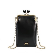 Small Leather Chain Crossbody Bags for Women Designer Cell Phone Bag Wallet K...
