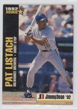 1992 Jimmy Dean Rookie Stars Food Issue Pat Listach #2 0e06