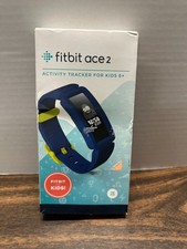 Fitbit Ace 2 Activity Tracker for Kids, 1 Count, Night Sky Blue Yellow Neon