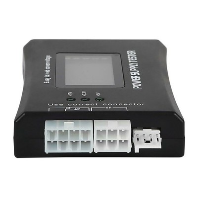 PC 20/24 Pin 4 PSU ATX BTX ITX SATA HDD Power Supply LCD Digital Tester Meter C