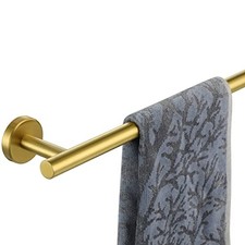 Bath Towel Bar Brushed 18 Inch 304 Stainless Steel Thicken 20.5 Inch Gold