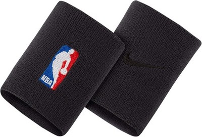 Nike NBA Logo Wristbands / Schwarz / UVP 18£