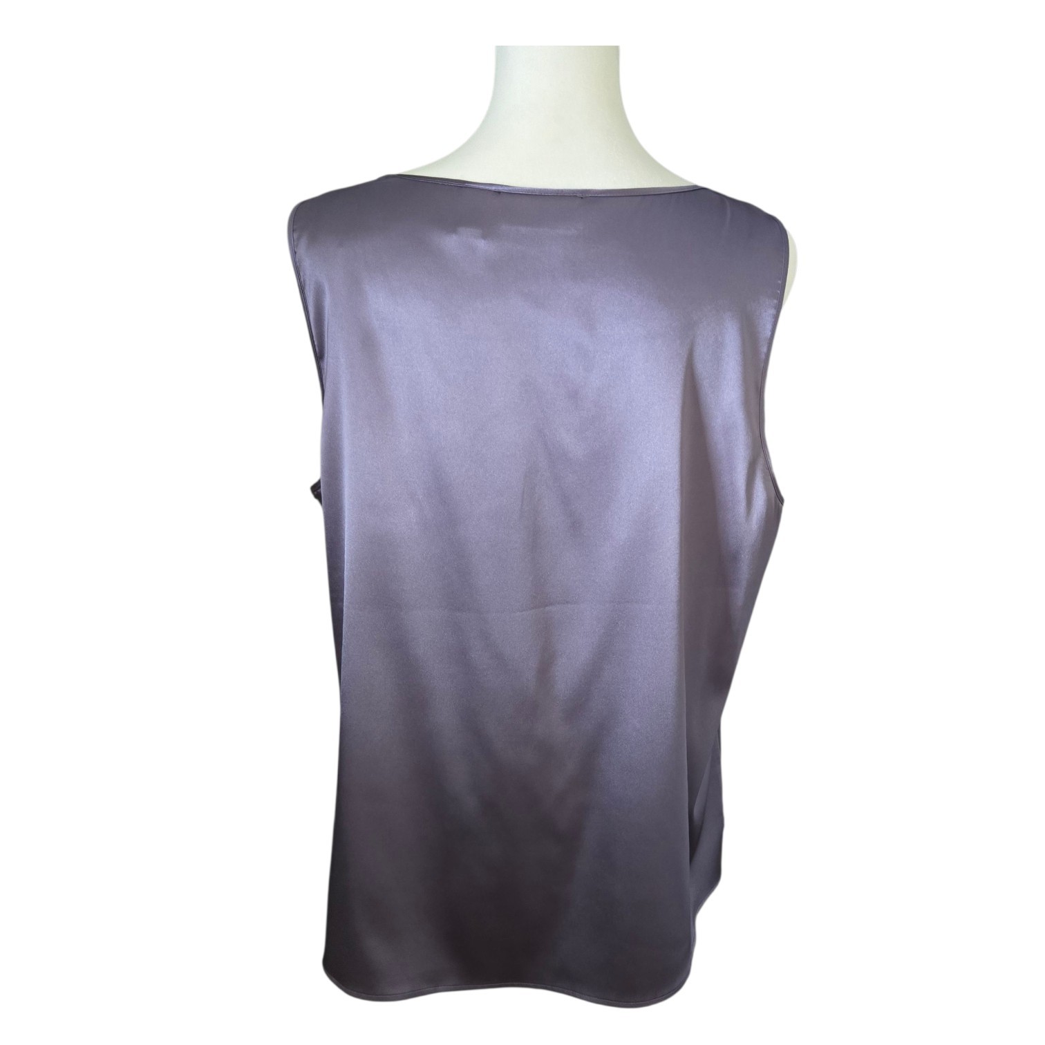 Chicos 2 Piece Open Jacket Textured Metallic Purp… - image 8