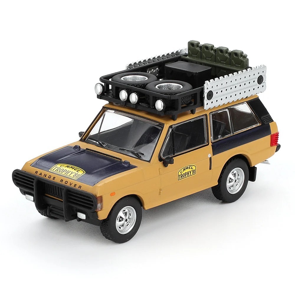 Mini GT 1:64 Range Rover 1981 Camel Trophy Sumatra C.Swoboda