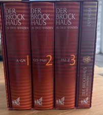 DER BROCKHAUS IN DREI BÄNDEN - Komplett in drei Bänden - (mit DVD-ROM)