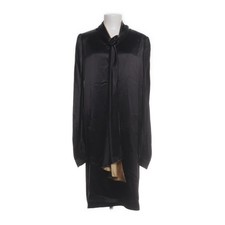 Escada, Kleid, Größe: 38, Schwarz/Gold, Seide, Satin, Damen #Gcy