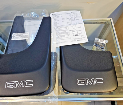 #ad Splash Guards FT or RR w GMC Logo GMC Trucks OEM 19213394 $28.95