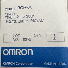 OMRON H3CR-A Timer Modules 100-240VAC- NEW IN BOX