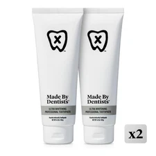 Professional Ultra Whitening Toothpaste - 2 Pack - Sensitive Teeth Whitening ...