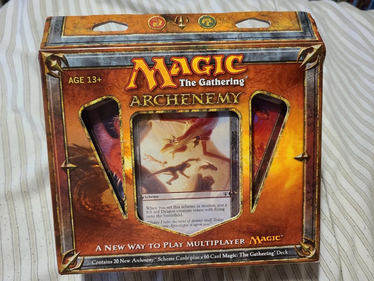 Magic: The Gathering Archenemy Sealed Collectible Card Game Decks