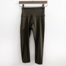 LULULEMON Wunder Under Crop High-Rise Full-On Luxtreme 21" Size 4