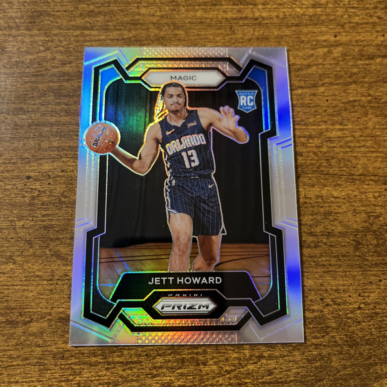 2023-24 Panini Prizm - #132 Jett Howard (RC) Silver Prizm Rookie