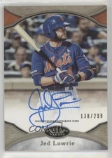 2020 Topps Tier One Prime Performers Auto /299 Jed Lowrie #PPA-JL Auto