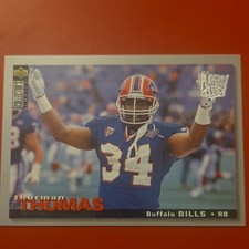 1995 Upper Deck Collector's Choice Platinum - Thurman T Thomas Buffalo Bills #79
