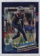2023 Donruss Optic Rated Rookie Purple Shock Prizm Christian Gonzalez #274 0u9w