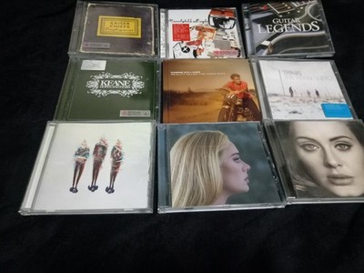 9 X Assorted CD Albums  Adele Etc