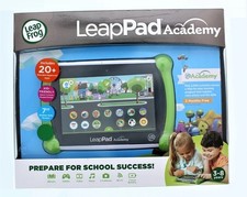 LeapPad Academy Kids Learning Tablet Green Leap Frog new in unopened box