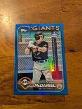 2024 Topps Pro Debut #PD-136 Quinn McDaniel Blue Foil #/150