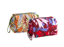 NWT  VERA BRADLEY  SMALL COSMETIC BAG  PICK ONE  6"L X 3.8"H X 2.5"D 