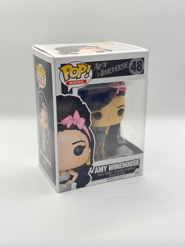 Funko Pop Rocks Amy Winehouse #366 Vinyl Figure + Hard Stack Protector (Vaulted)