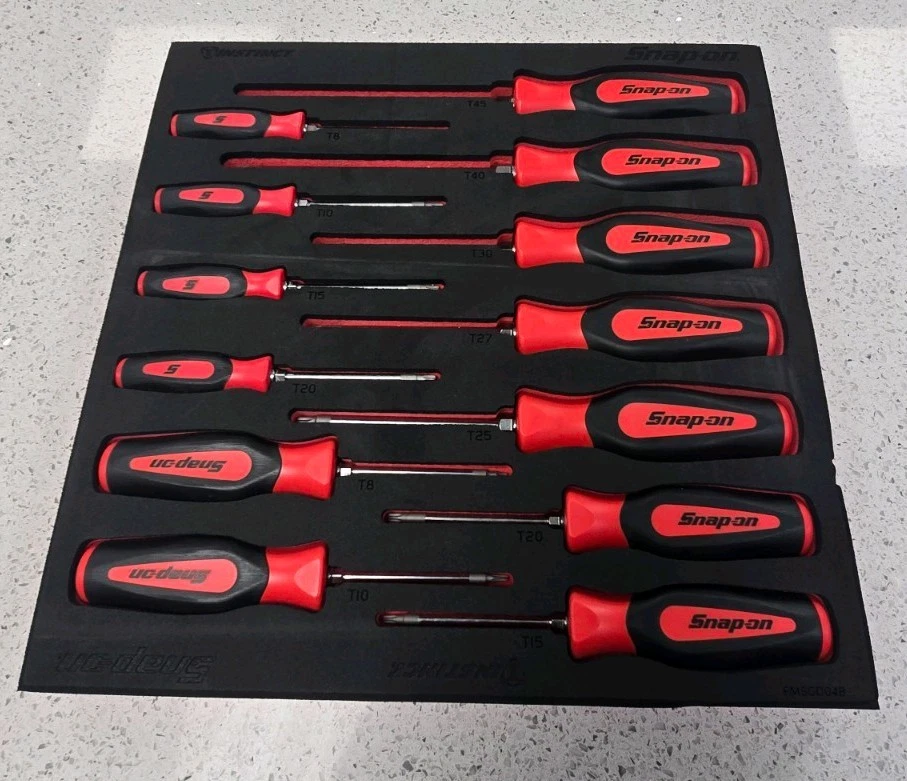 Snap-on 絶版品 4piece TORX トルクスドライバー Snap-on Vehicle Set