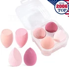 4 Pack Beauty Makeup Applicator Powder Puff Foundation Blender Buffer Sponge