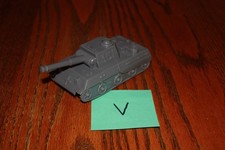 Vintage Marx Battleground Dark Gray German 351 Army Tank V - MPC, Timmee