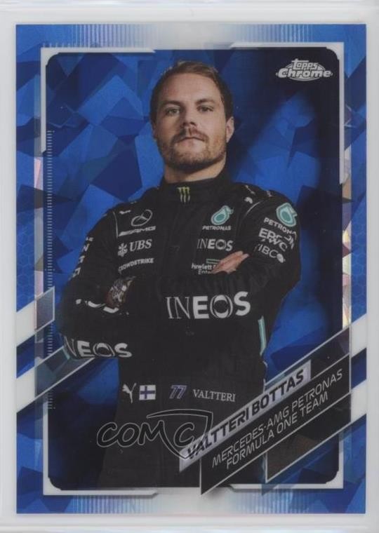 2021 Topps Chrome Sapphire Edition Formula 1 F1 Racers Valtteri Bottas #2 11ur