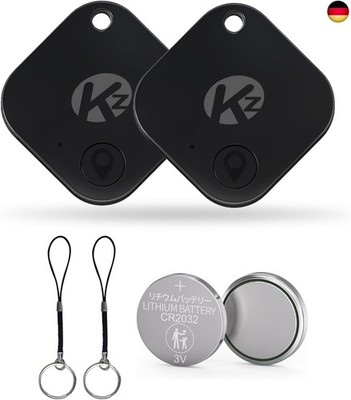 Air Tracker Tag Bluetooth Schlüsselfinder 2 Pack, iOS & Android APP, 