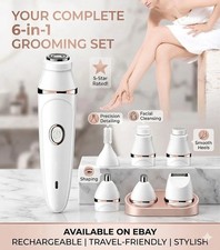 7in1 Face Razor for Women, Instant Painless Beauty Tools Kit for All Skin type
