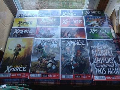 Cable and X-Force #1-16 Marvel Comics 2012  Full Run VF / NM Near Complete 
